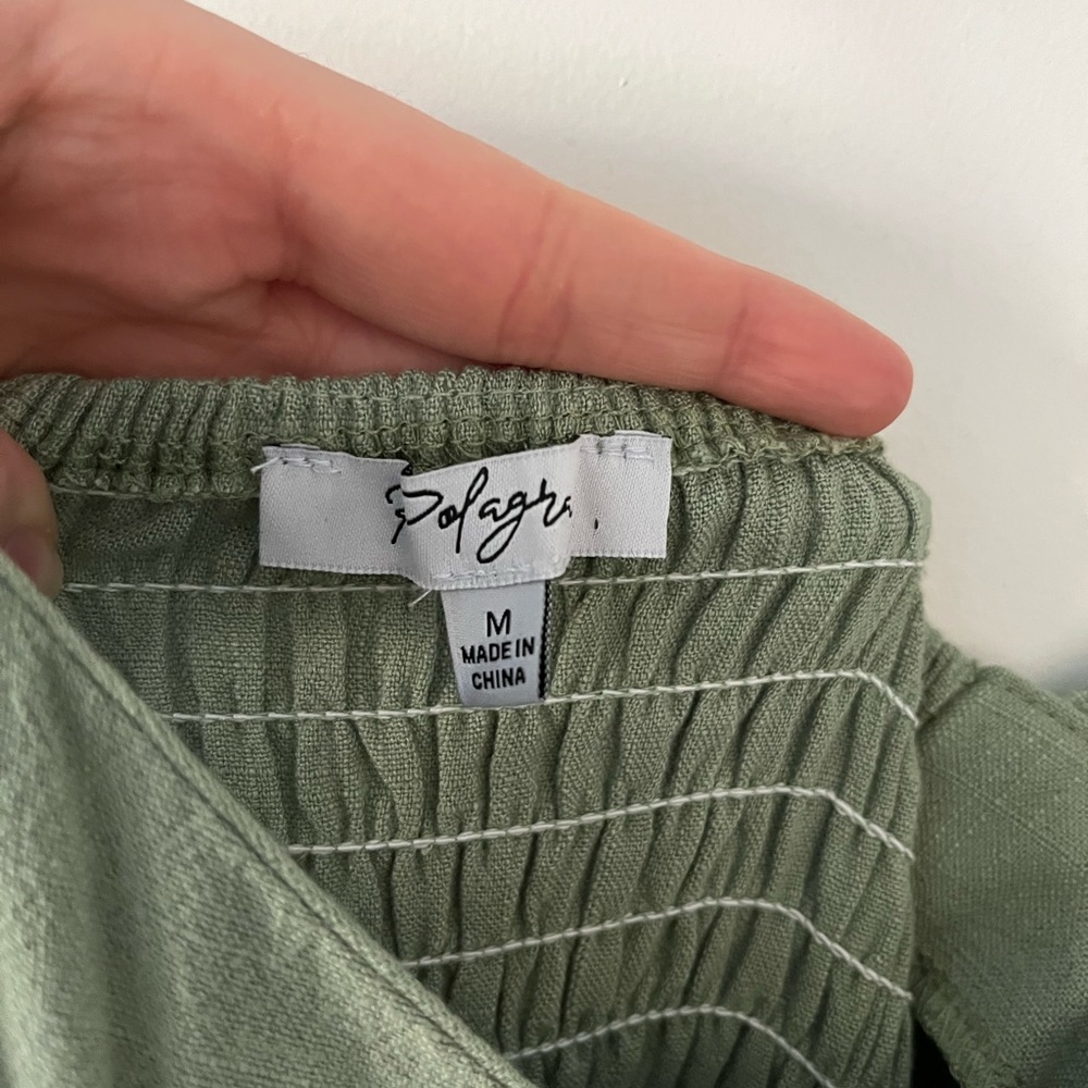 Polagram Green Midi Overall Dress - Picture 4 of 4